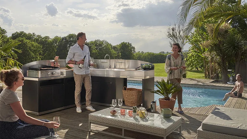 Outdoor kitchen accessories