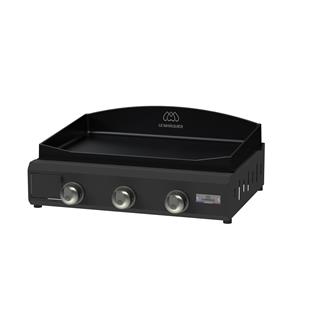 AMALIA PRO Gas 360 Black Plancha