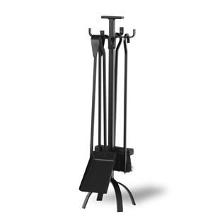 Kaminbesteck Basic Dreifuß Schwarz