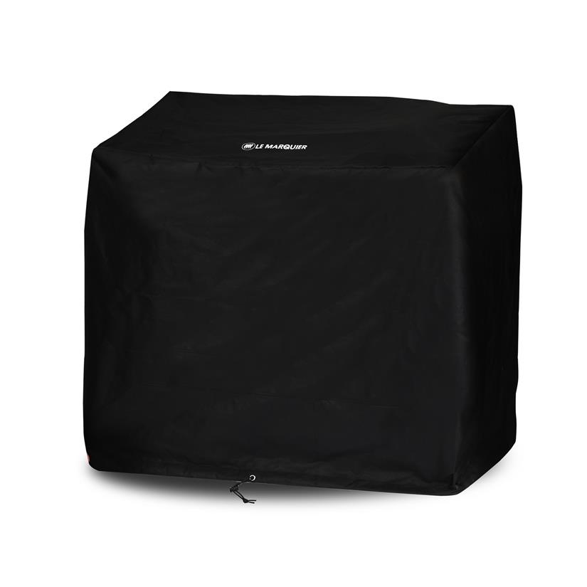 Abdeckung für Plancha- oder BBQ-Set auf Servierwagen Breite max. 120 cm.