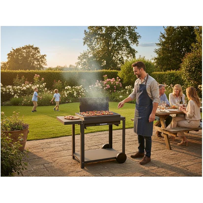 Montory Charcoal Grill 61 x 40 on Cart