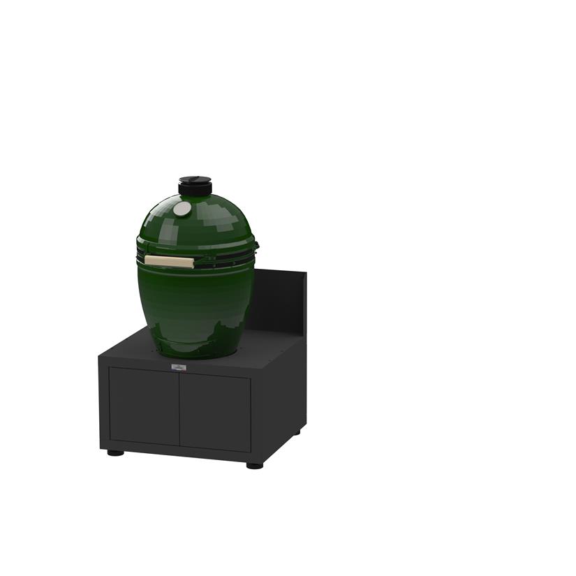 KAMADO-MÖBEL 80 X 70 CM SCHWARZ