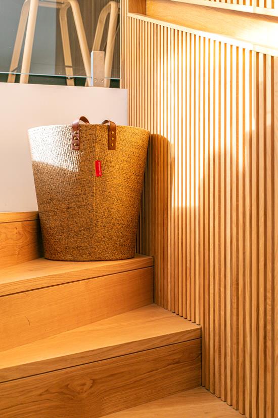 Campa Round Log Basket