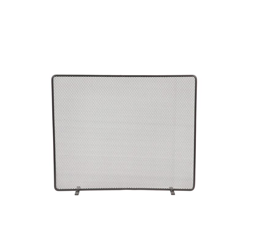 Single-flap Fireplace Screen L60 H50 cm