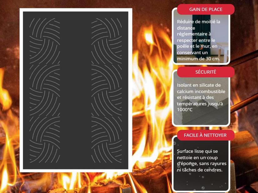 WANDPLATTE ESSENTIEL SCHWARZ