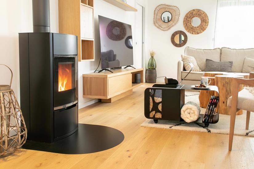 Halbrunde Bodenplatte 75 x 65 (B x H)