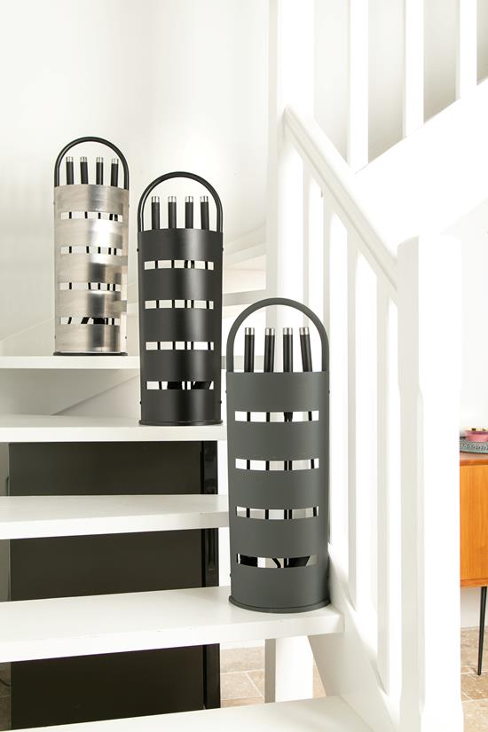 Elaia Basic Fireplace Tool Set, Slate